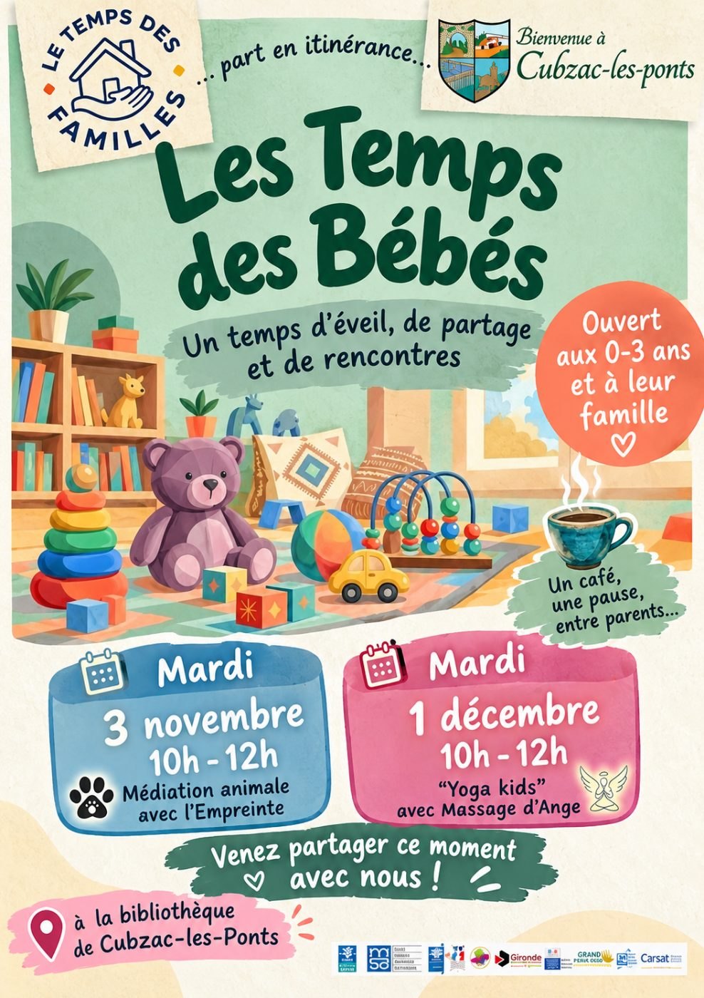 Affiche : Hors les murs à Cubzac-les-ponts !